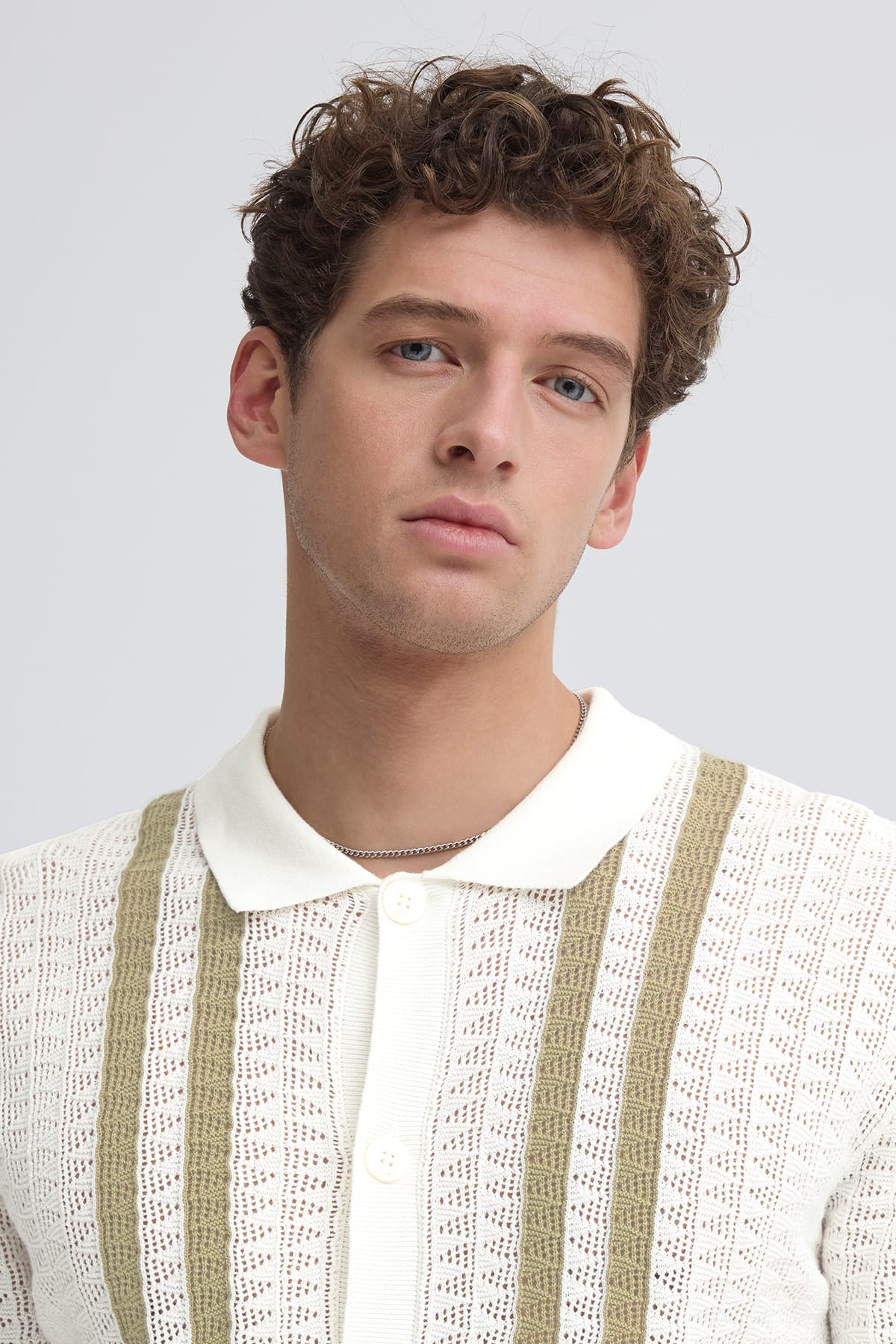 Pullover CFHOLLA KNIT MARSHMALLOW Pullover Casual Friday