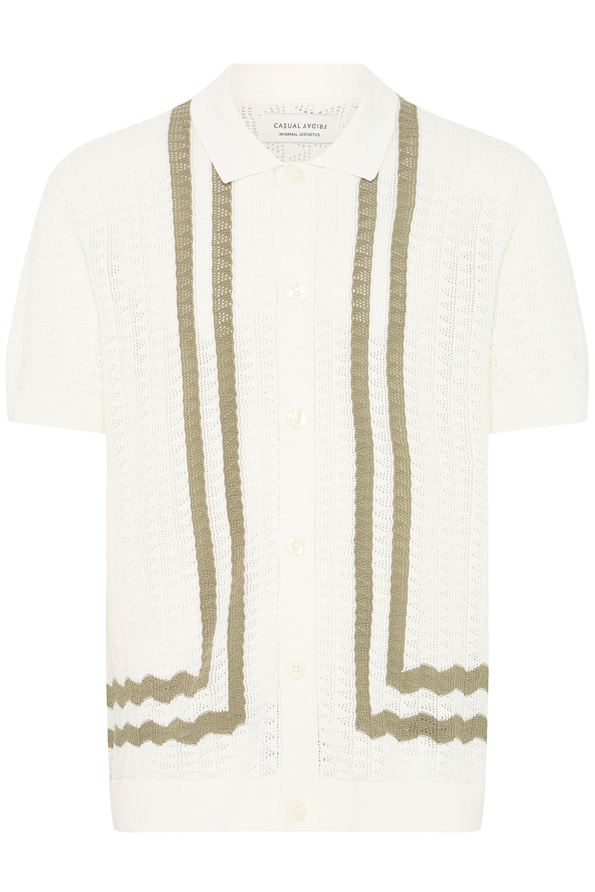 Pullover CFHOLLA KNIT MARSHMALLOW Pullover Casual Friday