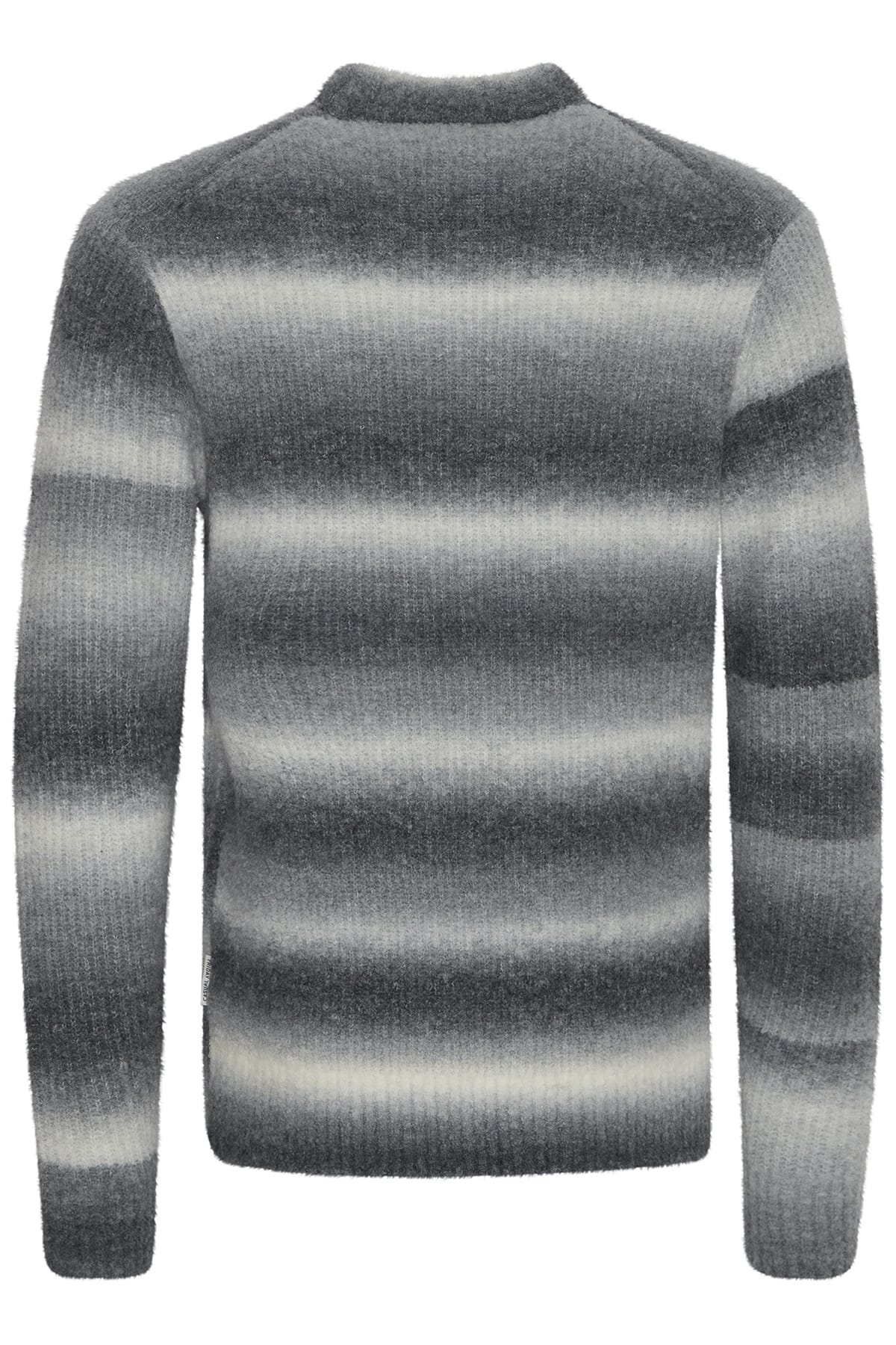 Pullover CFKarl shadow striped knit Pewter mix Pullover Casual Friday