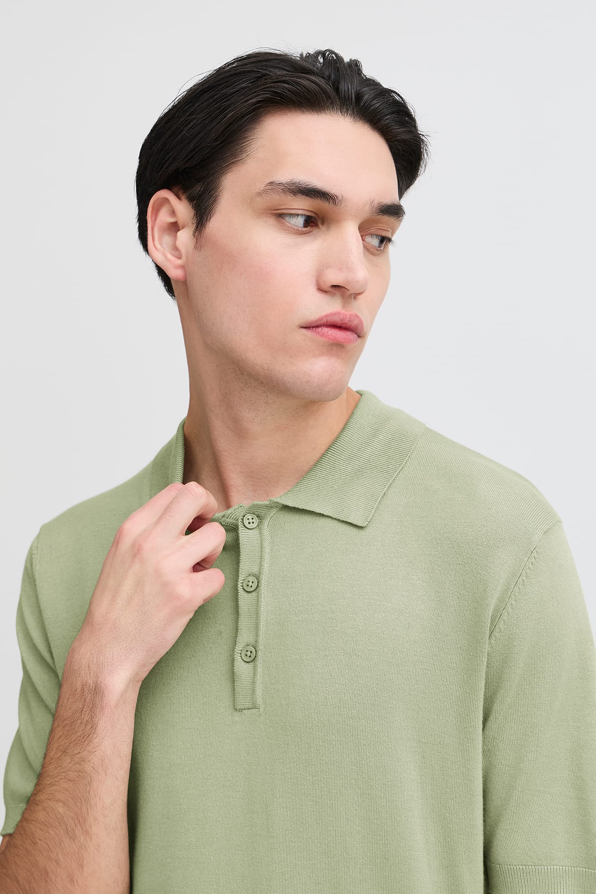 Pullover CFKARLO SS polo knit Tea Pullover Casual Friday