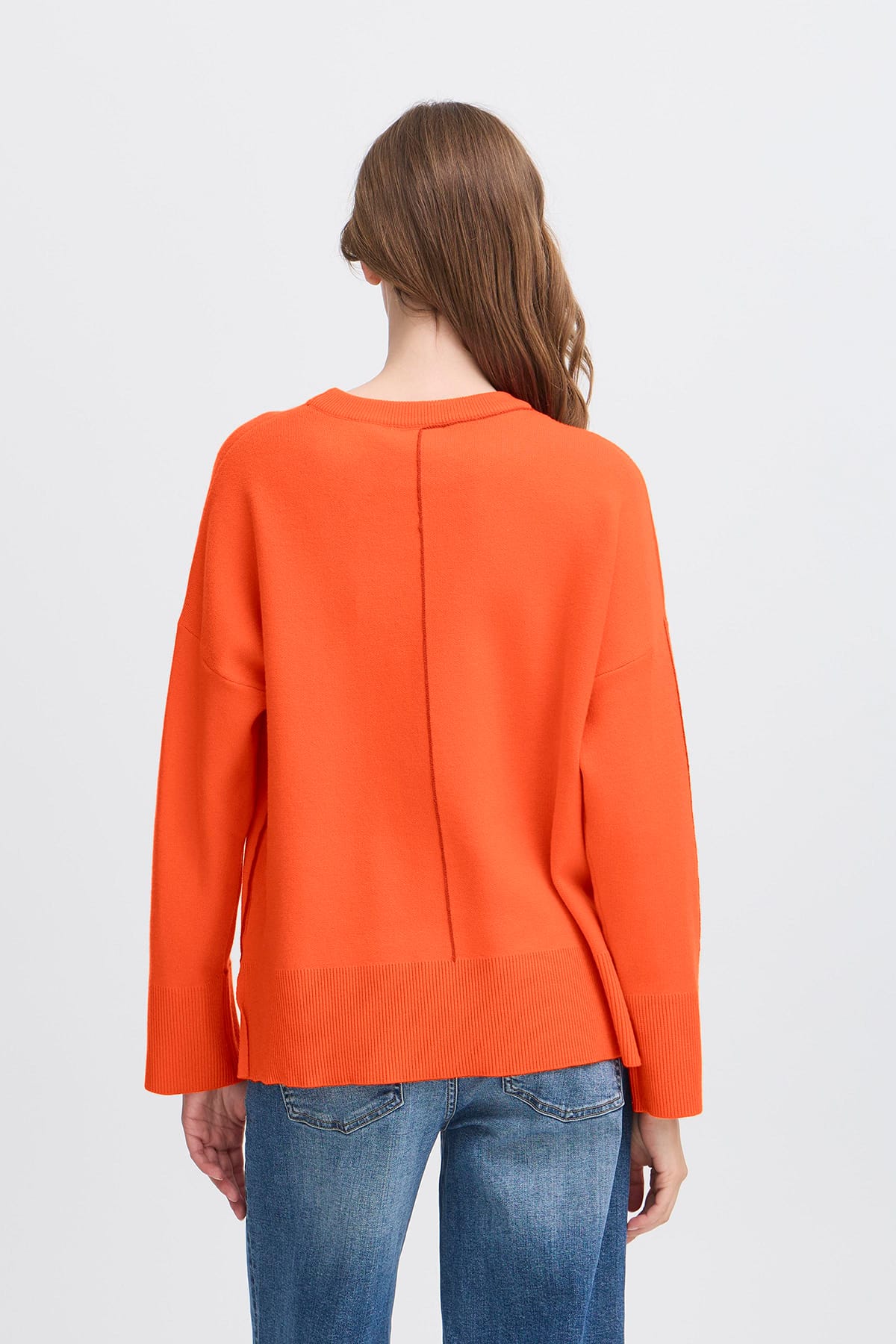Pullover IHBALLIA LS2 Fiery Red Pullover ICHI