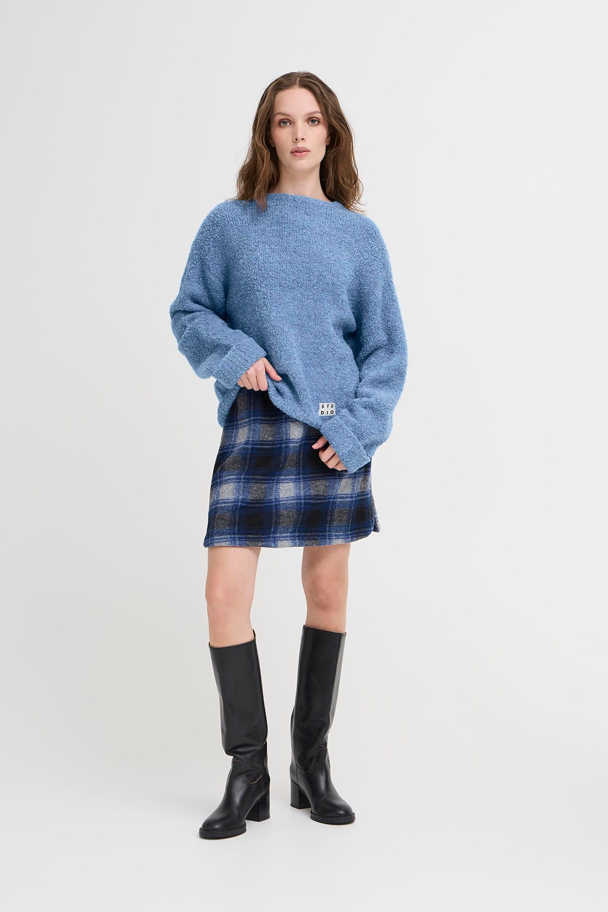 Pullover IHBLARISA LS Blue Yonder Pullover ICHI