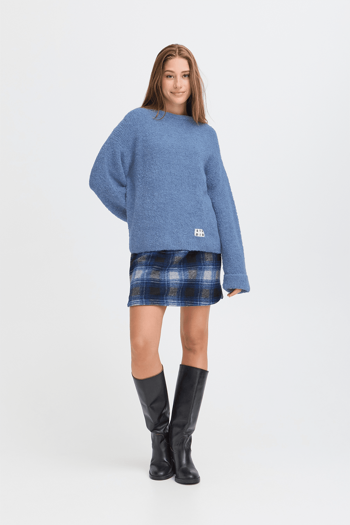 Pullover IHBLARISA LS Blue Yonder Pullover ICHI