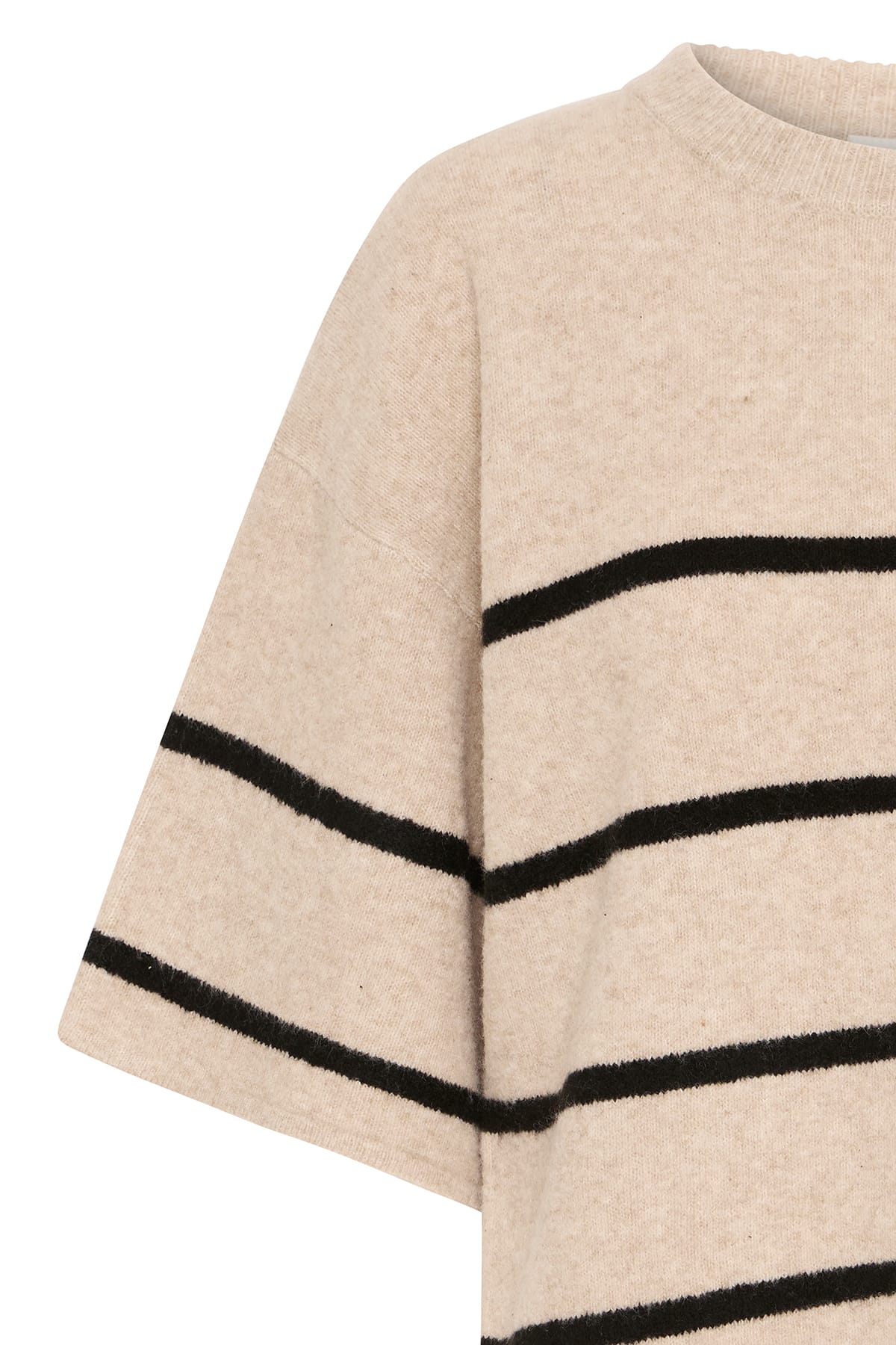 Pullover IHDASILA SS OATMEAL W. METEORITE STRIPE Pullover ICHI