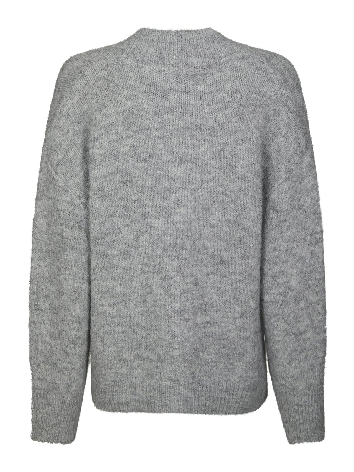Pullover Melli Fluffy Knit Grey melange Pullover Neo Noir