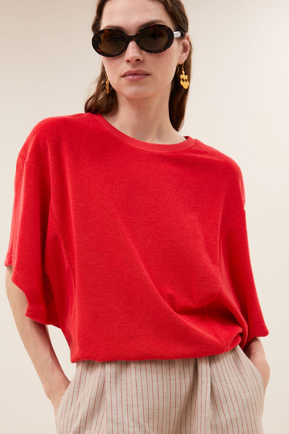 Pullover nuki slub lollipop Pullover By Bar