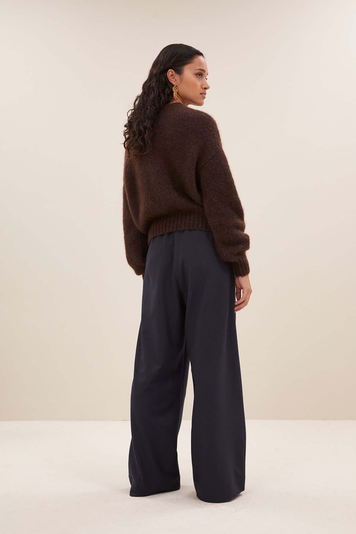 Pullover sonny sparkle dark brown Pullover By Bar