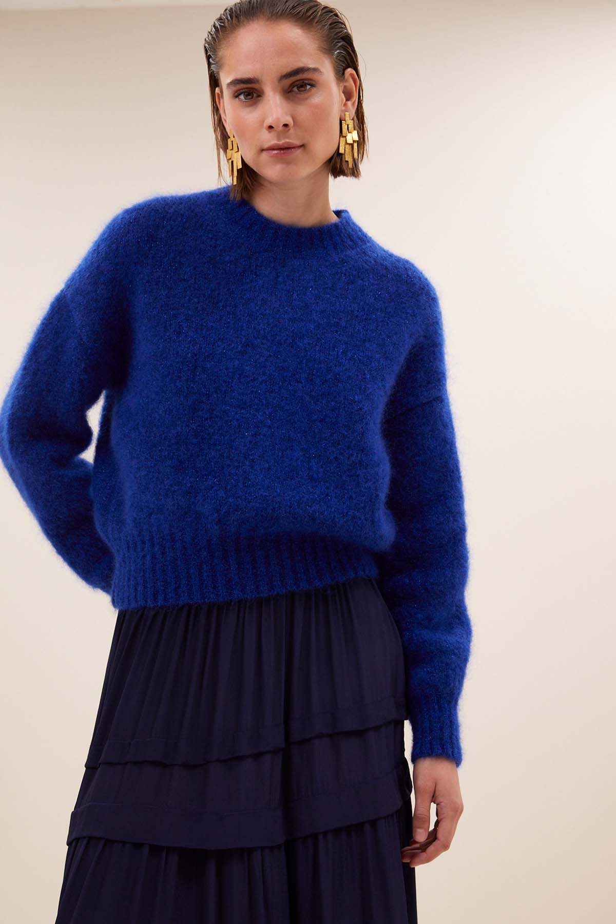 Pullover sonny sparkle queens blue Pullover By Bar