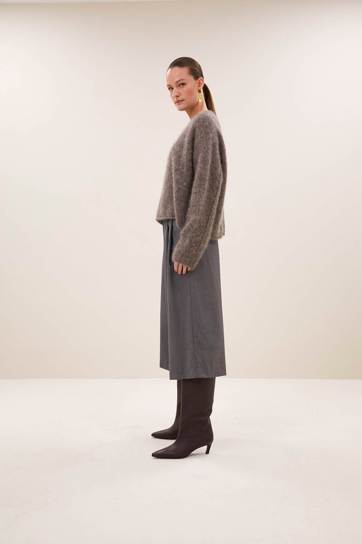 Pullover vasile dark biscuit Pullover By Bar