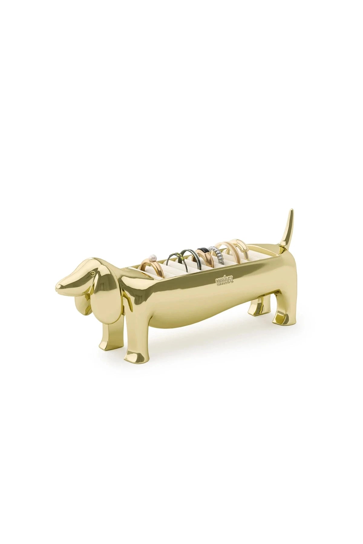 Ringhalter "DACHSIE" BRASS Ringhalter Umbra