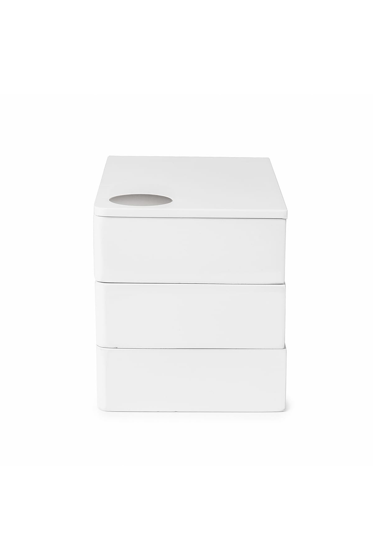 Schmuckbox Umbra schwenkbares Schmuckkästchen Weiß Schmuckbox Umbra