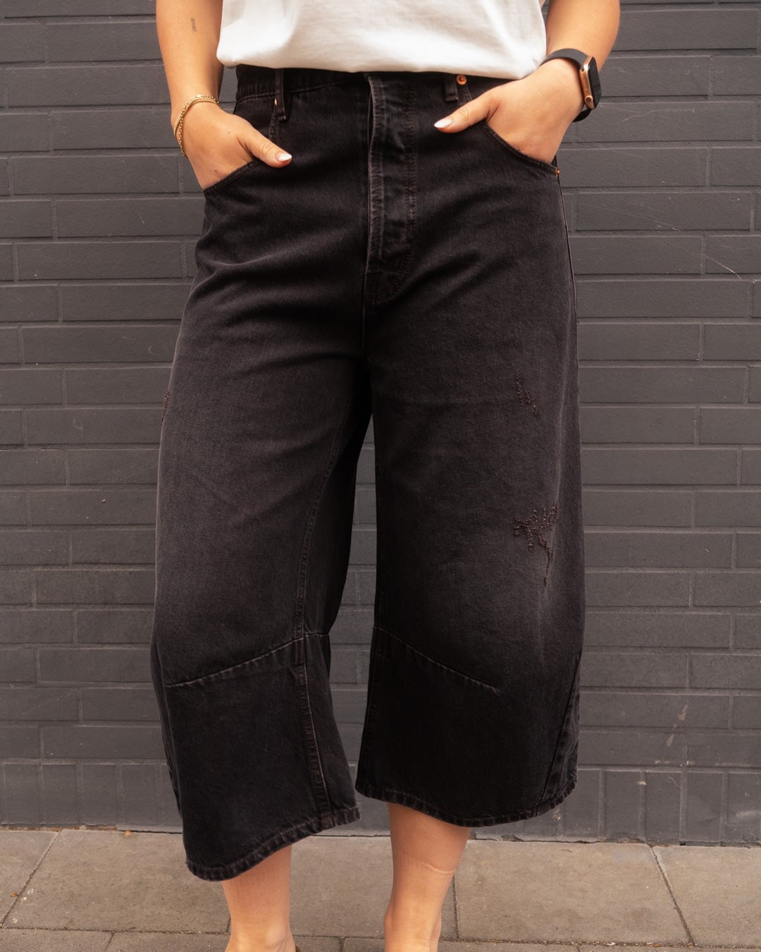 Shorts LOS ANGELES Bermuda indigo DD mocha used wash Shorts DAYDREAM