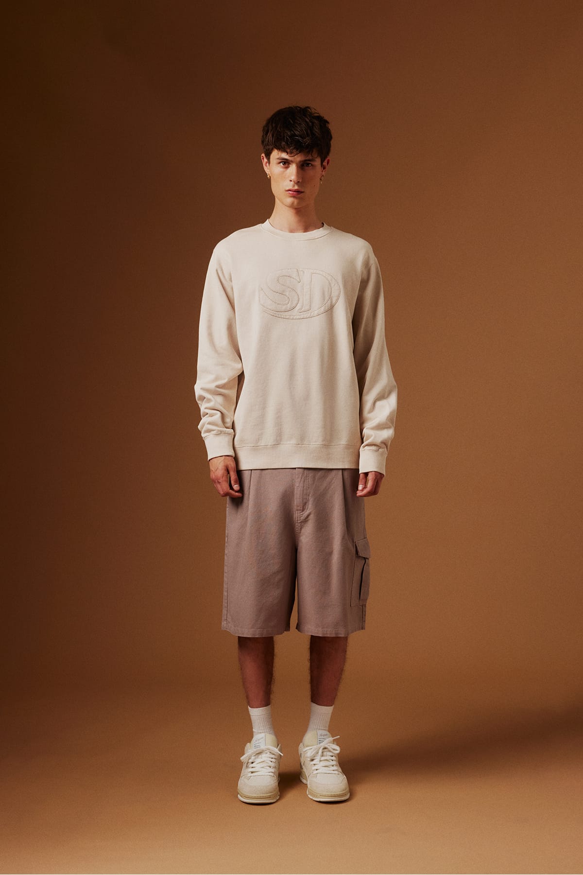 Shorts SDALANN TATE CARGO Driftwood Shorts Solid