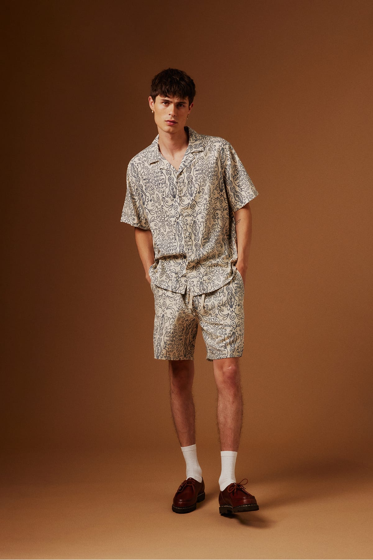 Shorts SDLIAM UTKOLT 130401 OATMEAL Shorts Solid