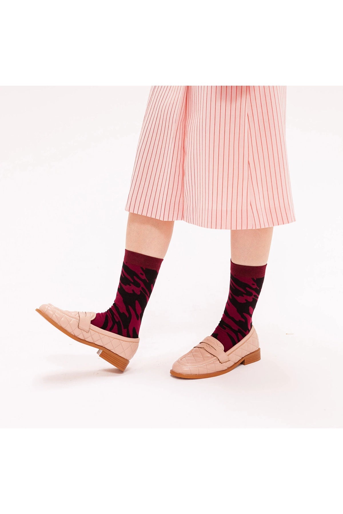 Socken Wine Red Socken Eat my Socks