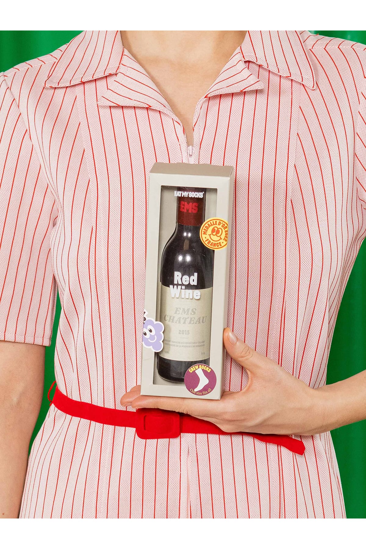 Socken Wine Red Socken Eat my Socks