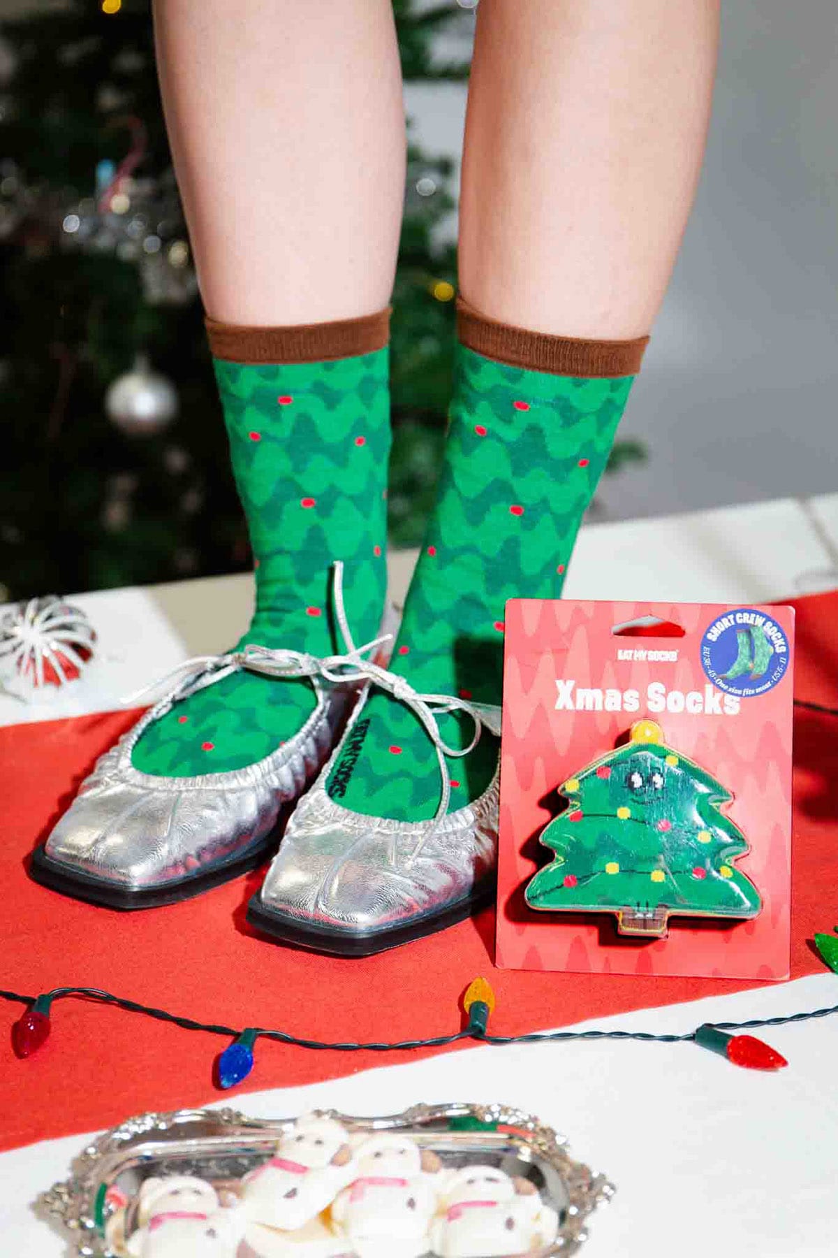 Socken XMAS Tree Socken Eat my Socks