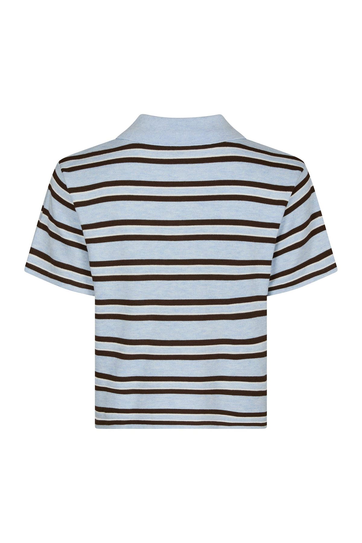 T-Shirt Mulann Polo Knit Light Blue T-Shirt Neo Noir