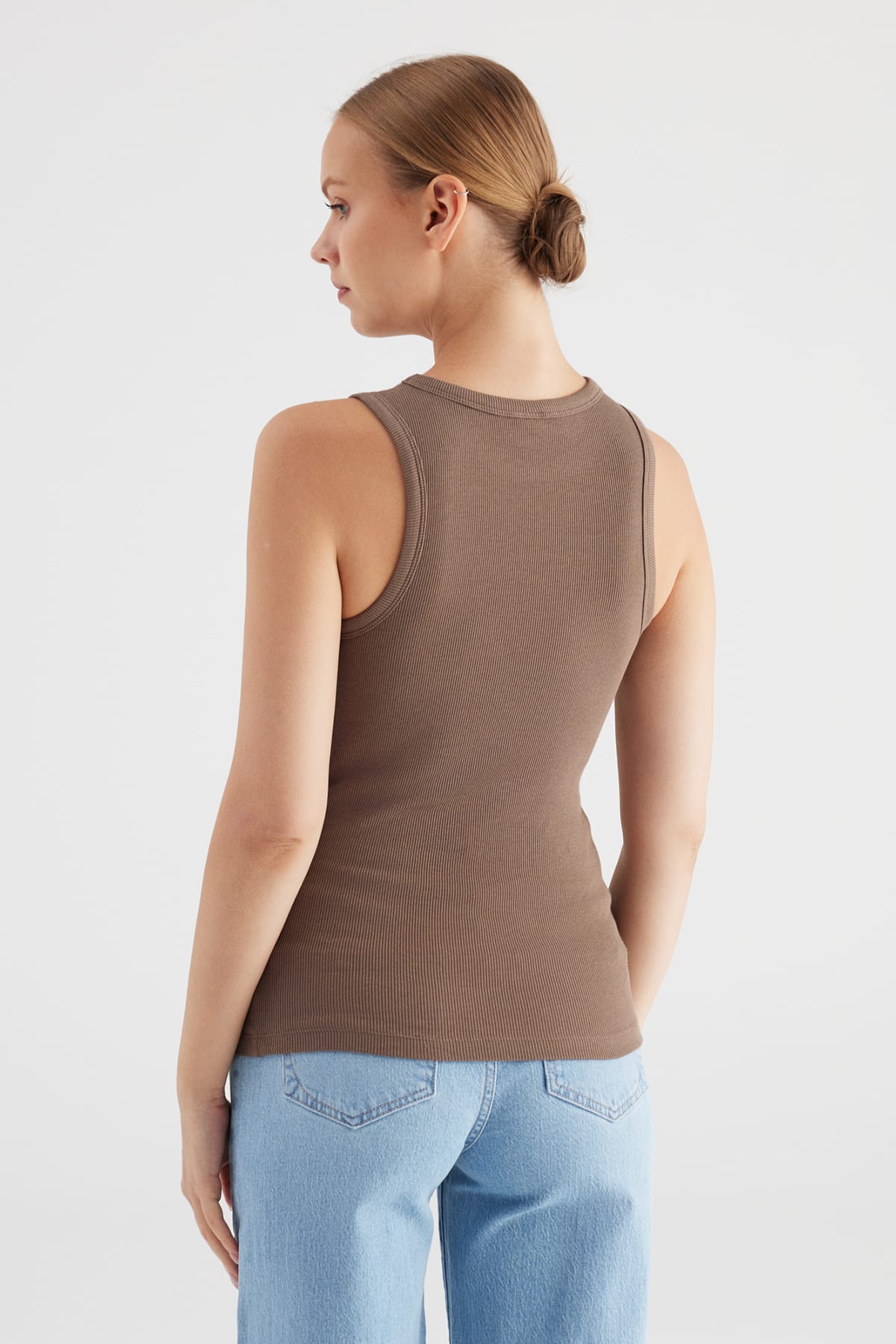 Top Liv Taupe Top C.O.J - Cup of Joe Denim