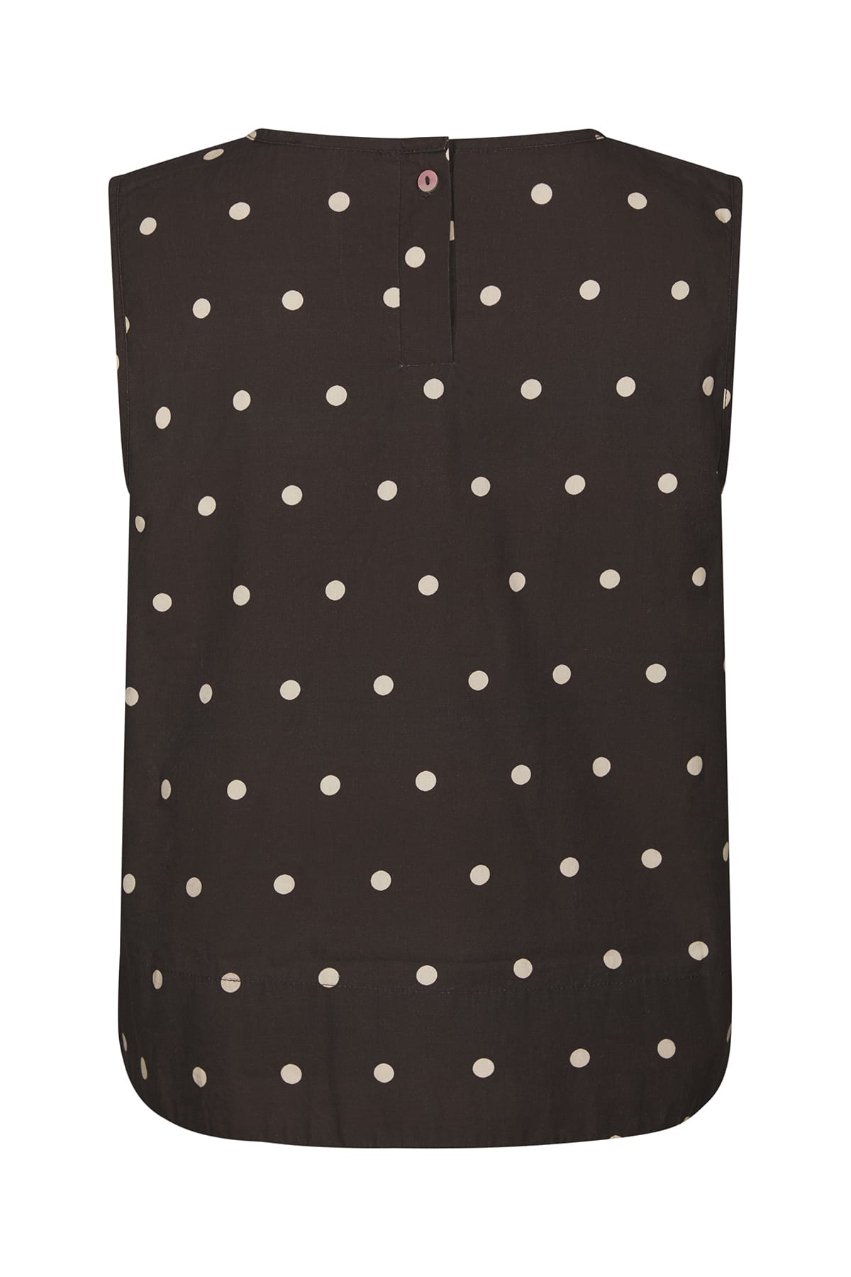 Top Polly Dot Top Dark brown Top Neo Noir