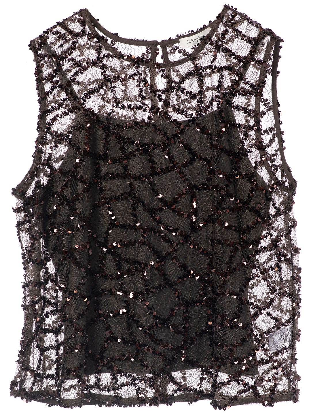 Top Riley Brown sequins Top JC Sophie
