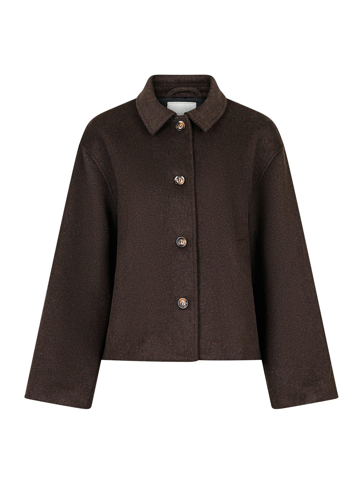 Jacke Hamra Wool Chocolate Brown