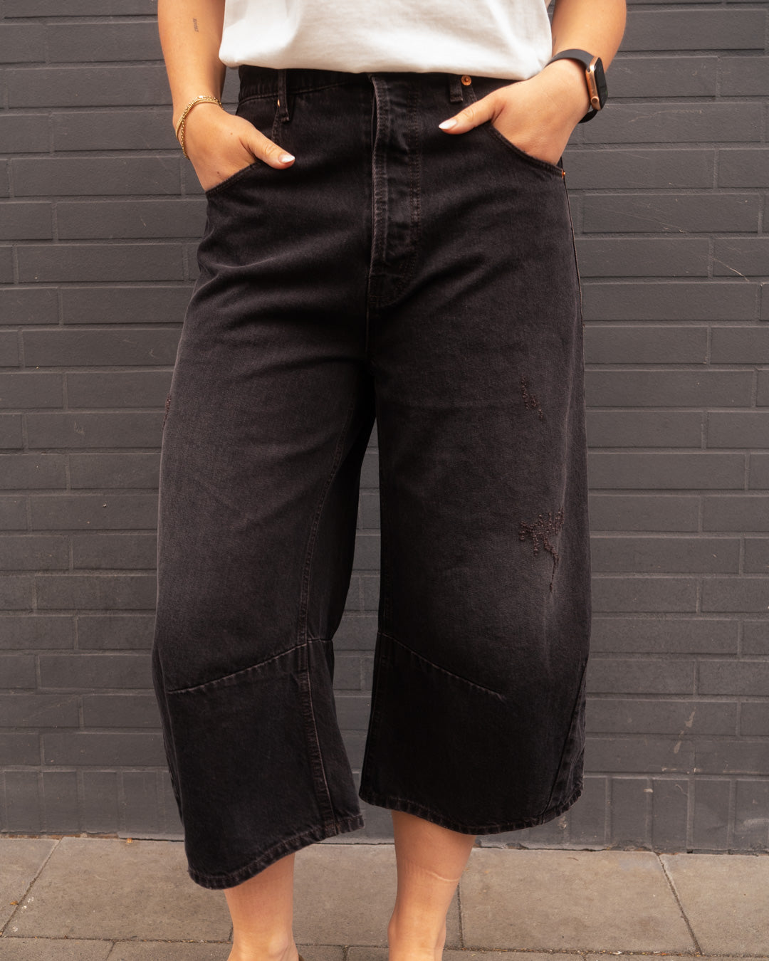 Shorts LOS ANGELES Bermuda indigo DD mocha used wash