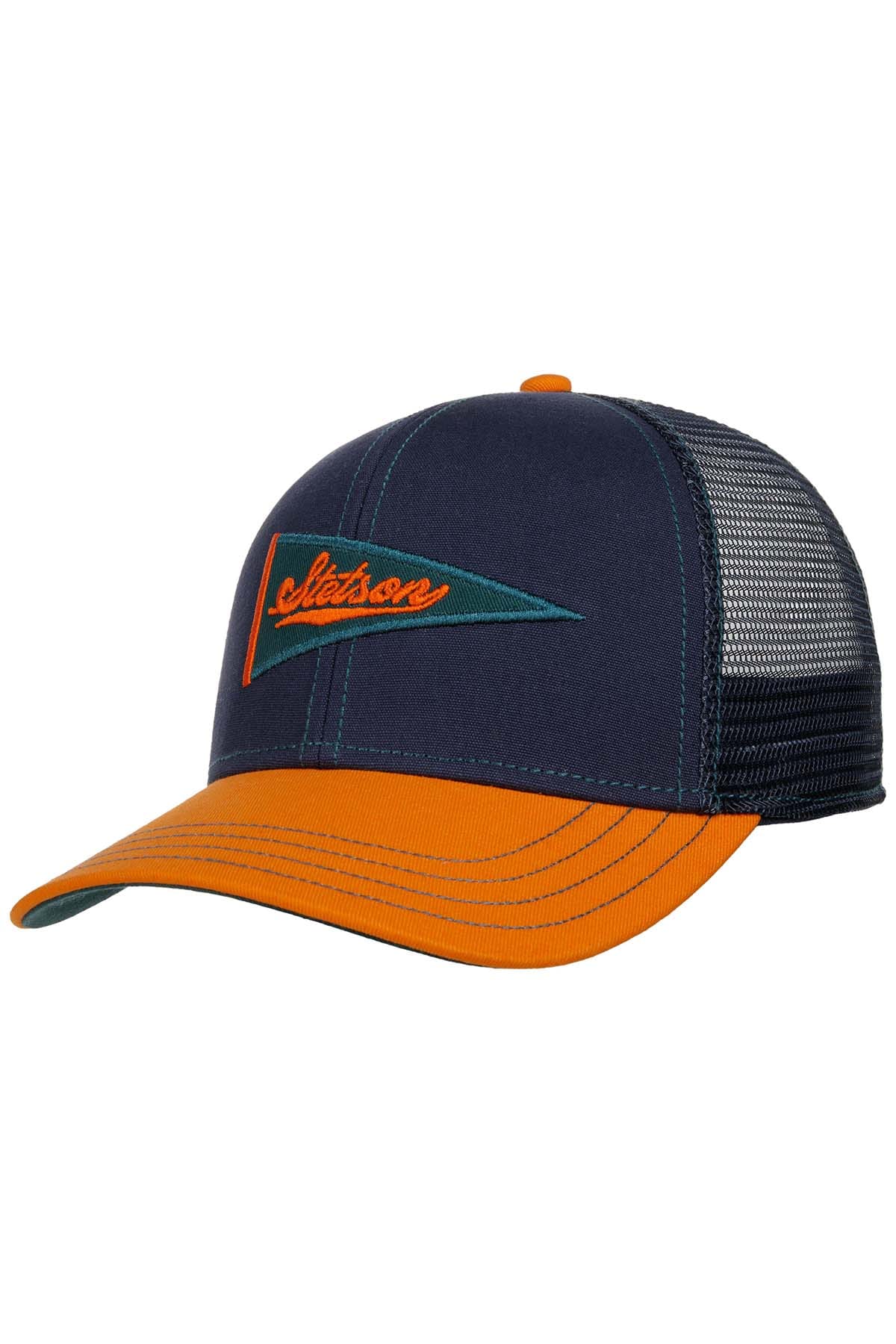 Baseball Cap Flag blau-orange Baseball Cap Stetson 