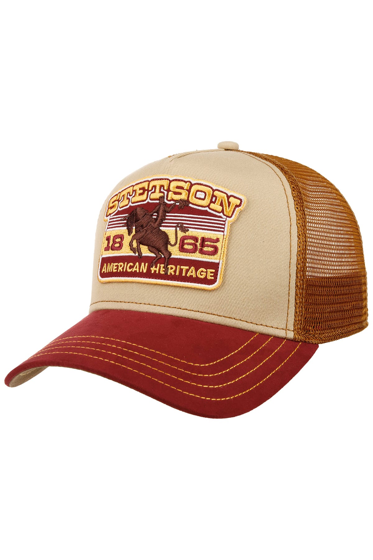 Baseballcap Trucker Cap Rodeo wine-beige Baseballcap Stetson 