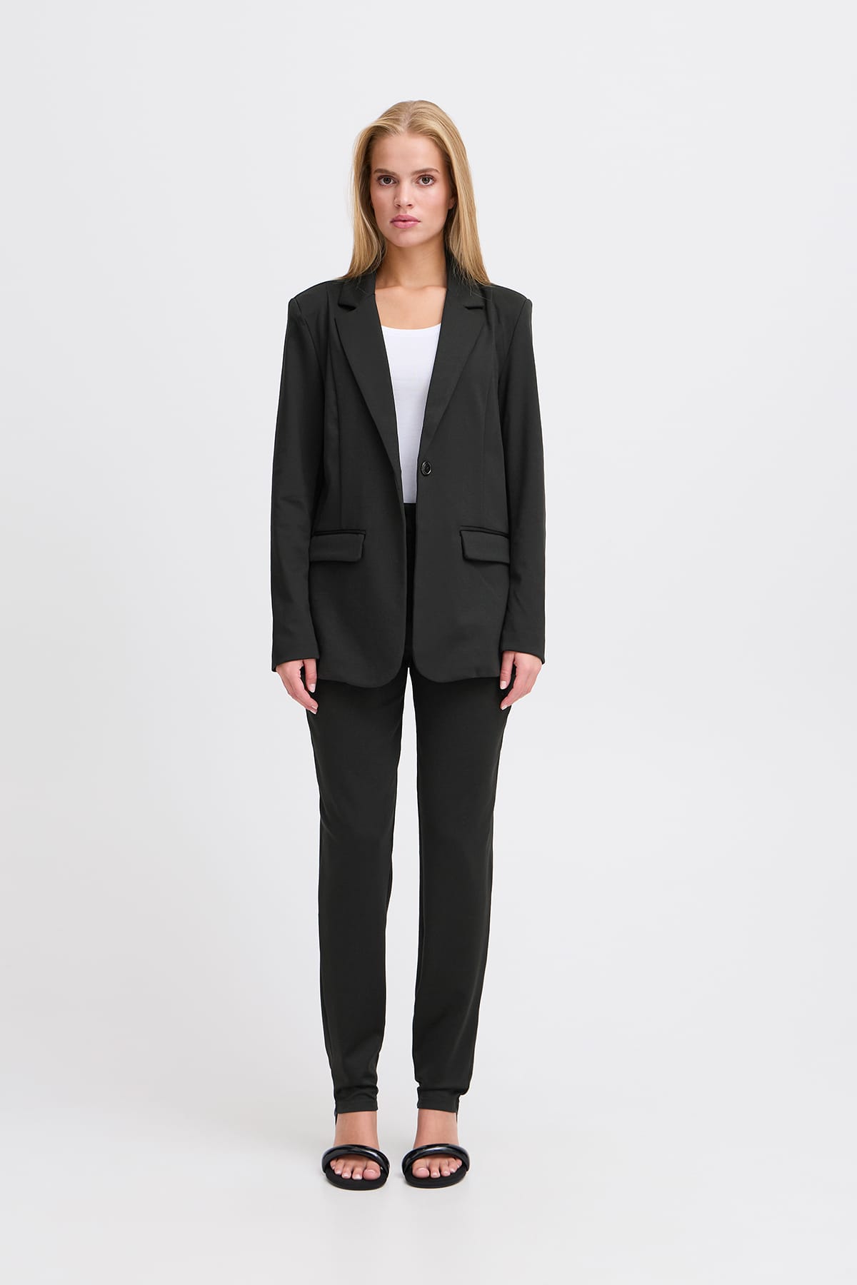 Blazer IHKATE SUS LONG BL4 Black Blazer ICHI 