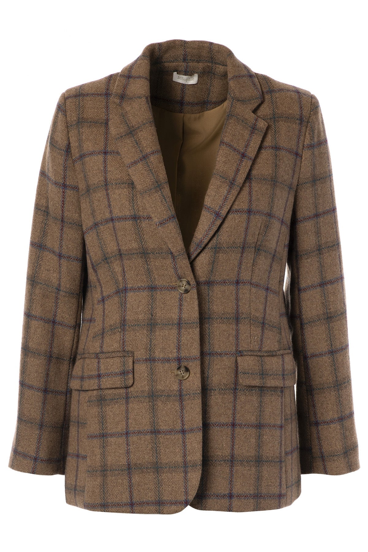 Blazer Jeff Cappuccino check Blazer JC Sophie 
