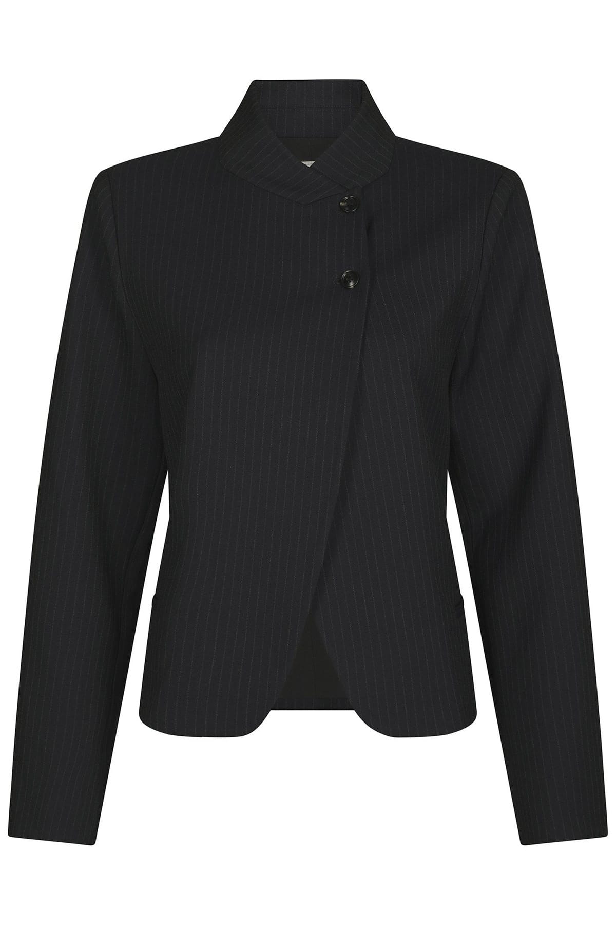 Blazer Tiria Slim Pinstripe Dark Navy Blazer Neo Noir 