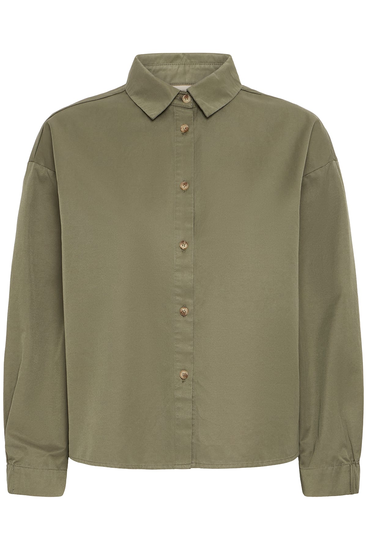 Bluse FRBEATRIX SH 1 Dusty Olive Bluse Fransa 