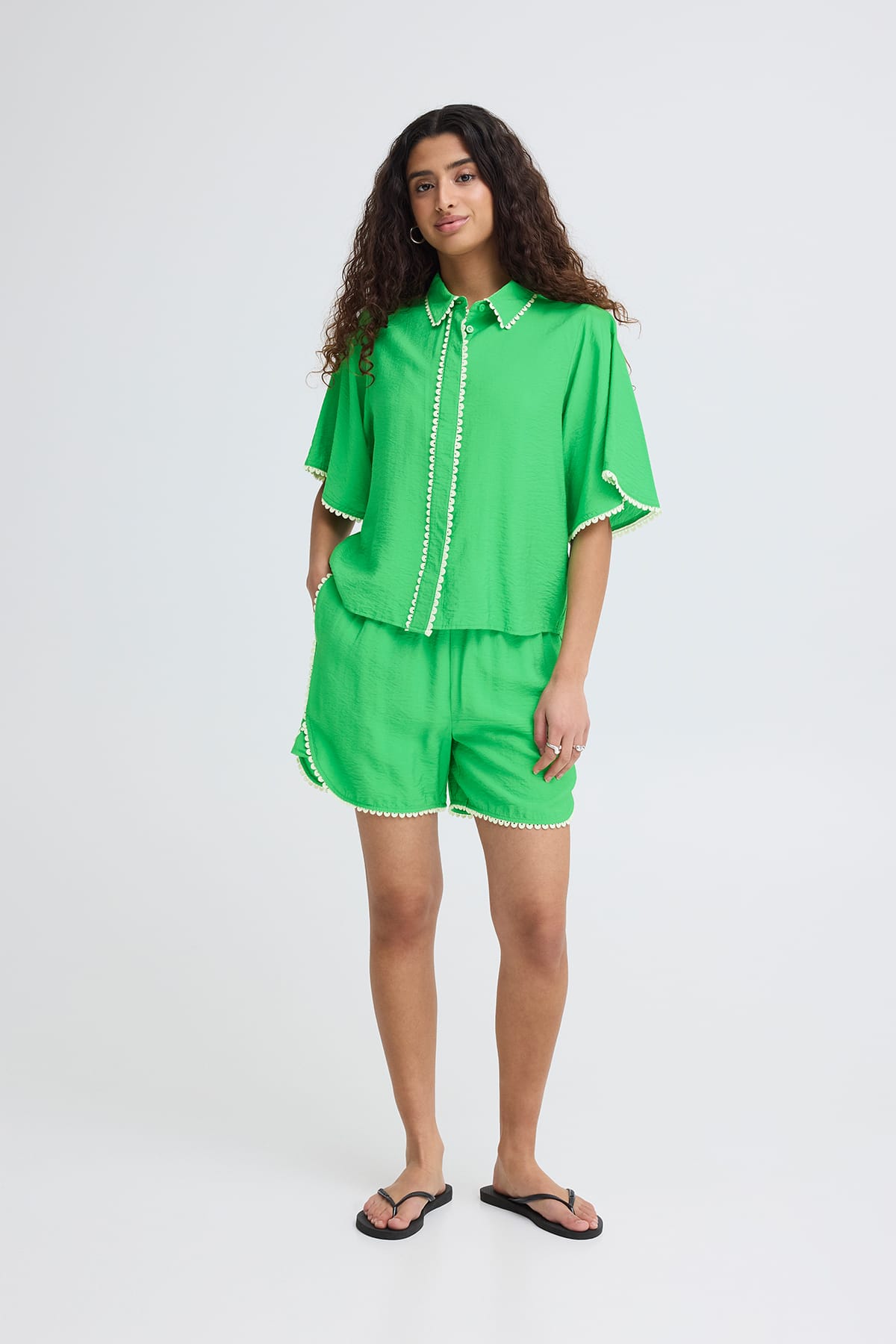 Bluse IHLENI SH Greenbriar Bluse ICHI 