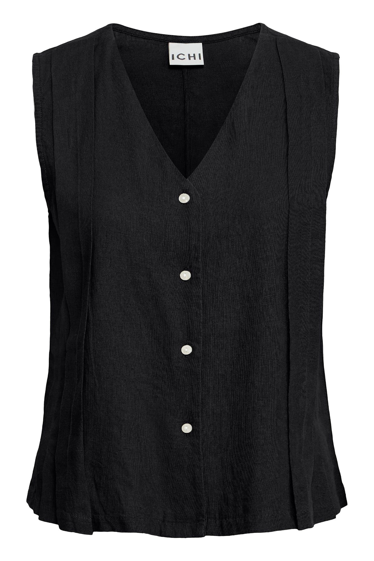 Bluse IHLINNO TO4 Black Bluse ICHI 