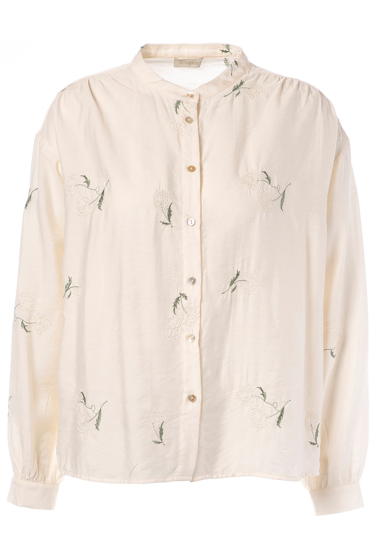 Bluse Johanne Off white flowers Bluse JC Sophie 