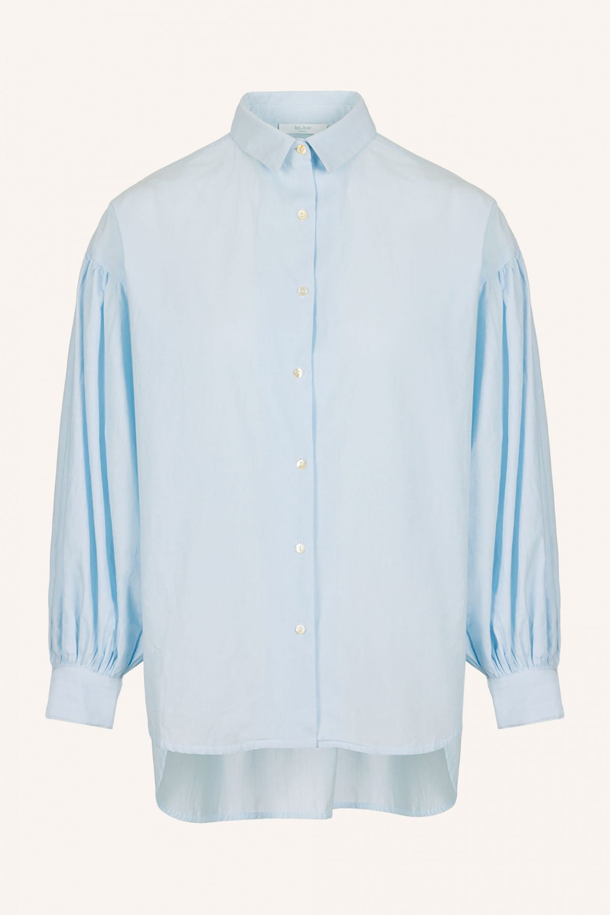 Bluse Sarah chambray light blue Bluse By Bar 