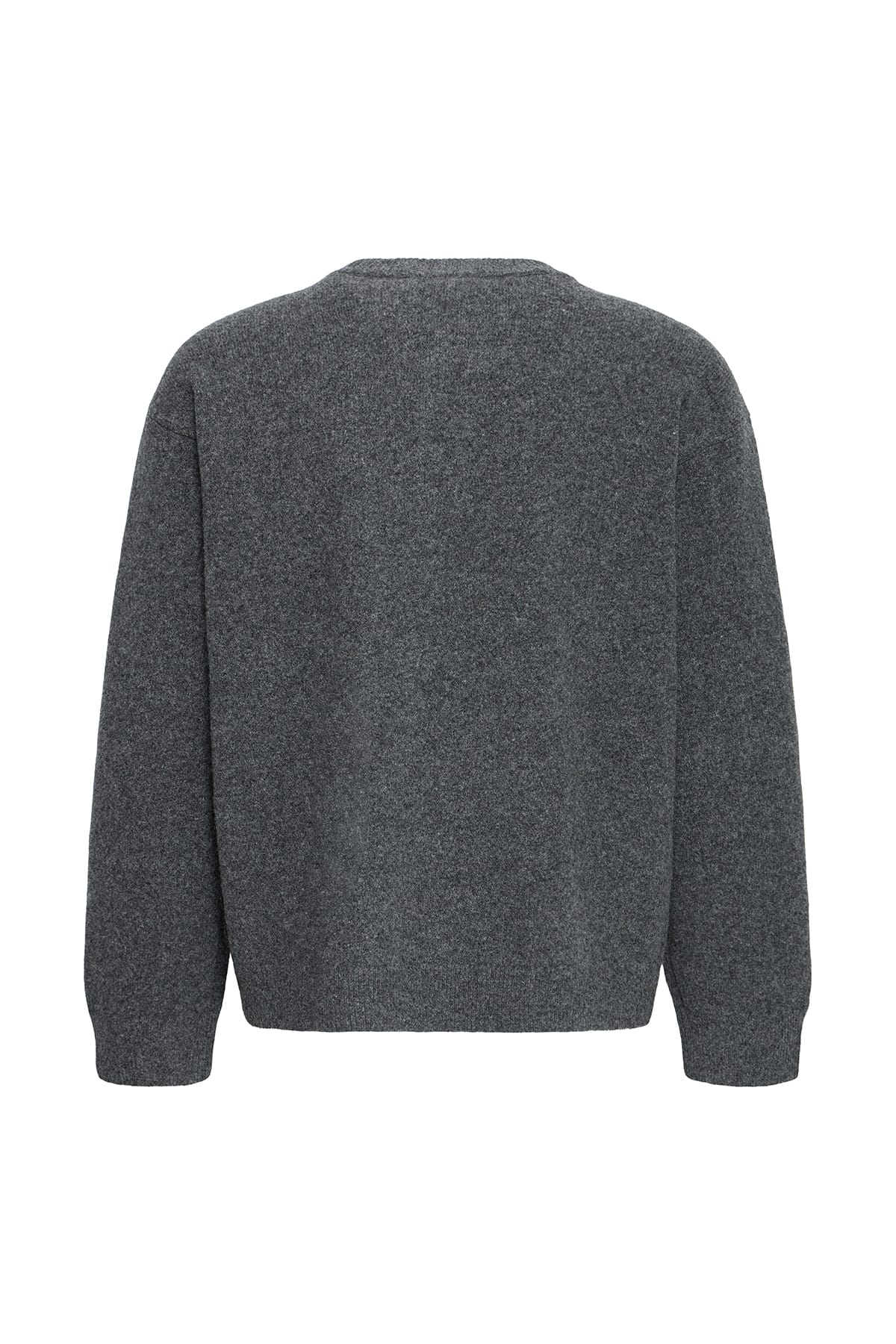 Cardigan CFAIKO 0326 KNIT CHARCOAL GRAY MELANGE Cardigan Casual Friday 