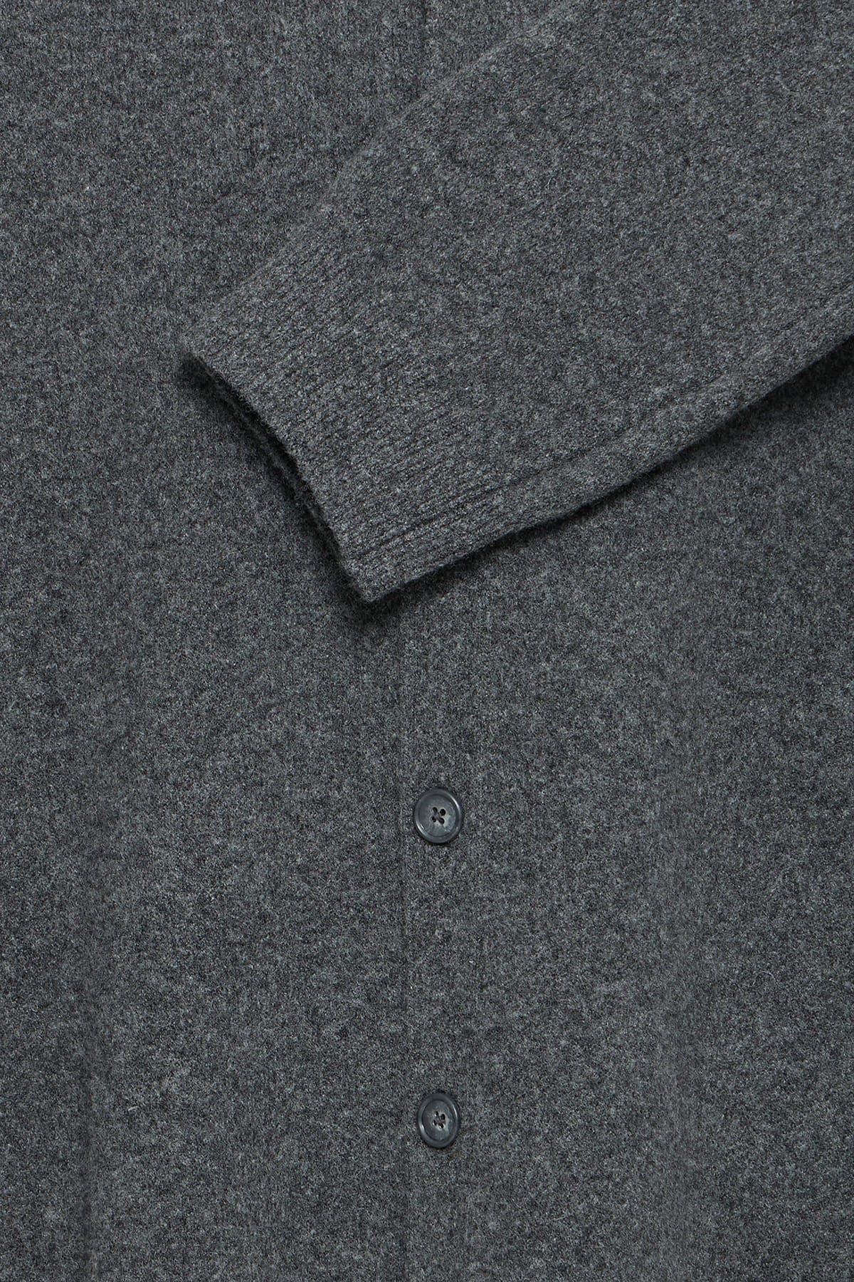Cardigan CFAIKO 0326 KNIT CHARCOAL GRAY MELANGE Cardigan Casual Friday 
