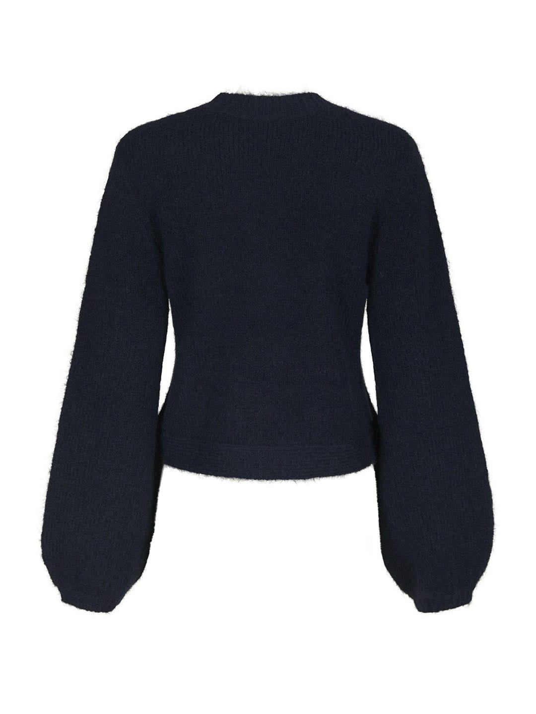 Cardigan Gio Fluffy Knit Cardigan Navy Cardigan Neo Noir 
