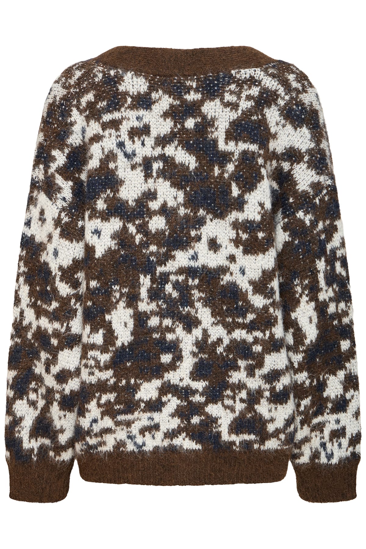 Cardigan IHBAYANA CA COFFEE BEAN SPOTTED Cardigan ICHI 