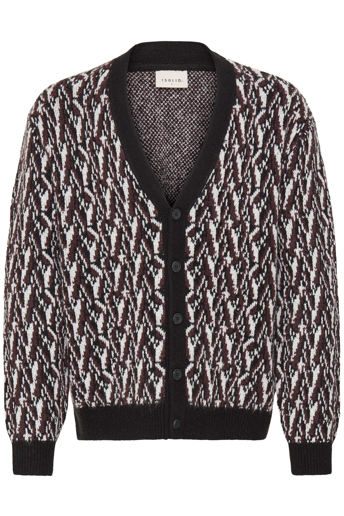 Cardigan SDVARIAN 194008 BLACK Cardigan Solid 