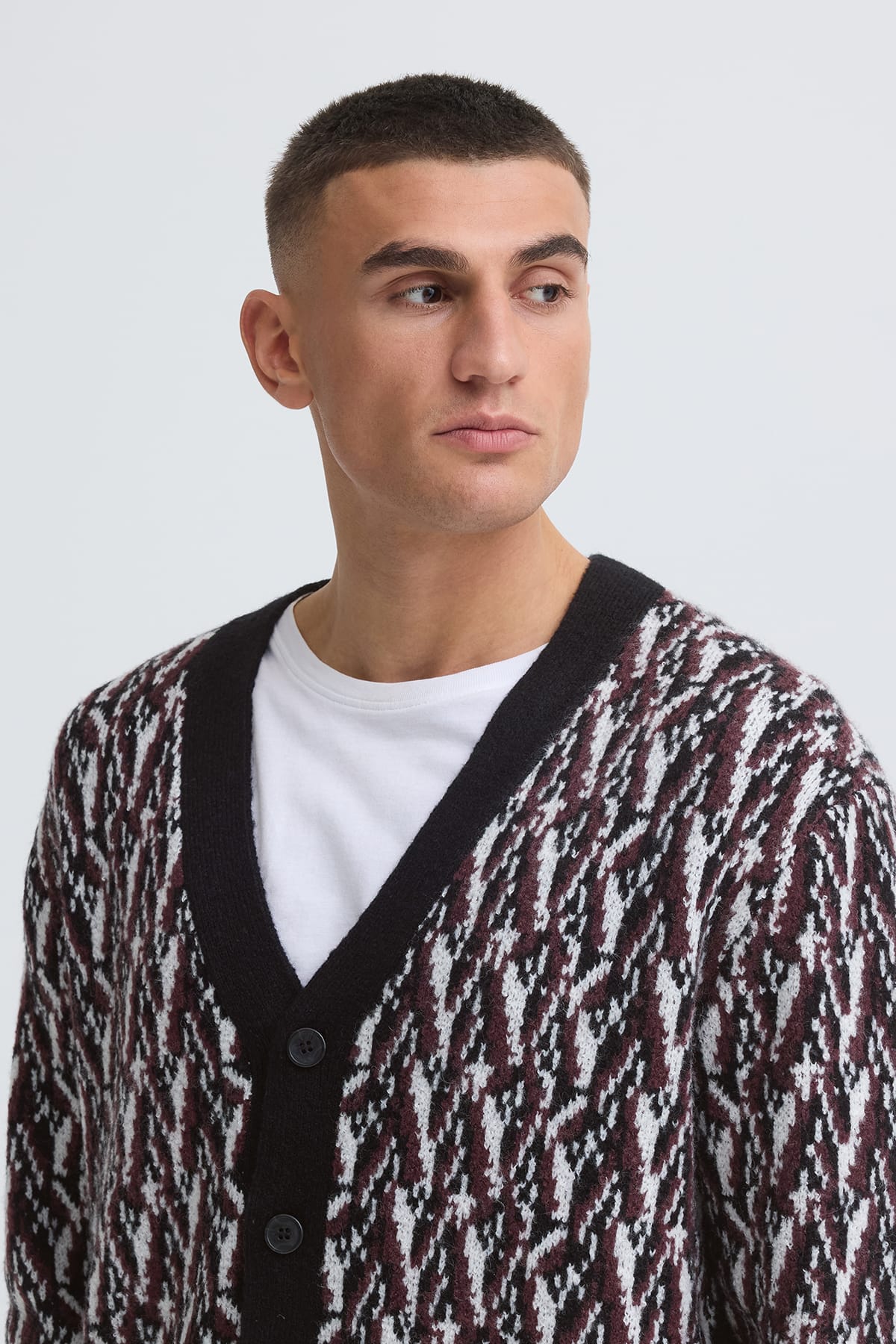 Cardigan SDVARIAN 194008 BLACK Cardigan Solid 