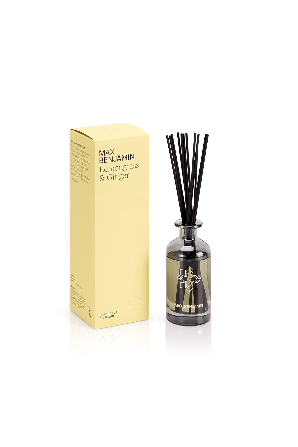 Diffuser Lemongrass & Ginger 150 ml Raumduft Max Benjamin 