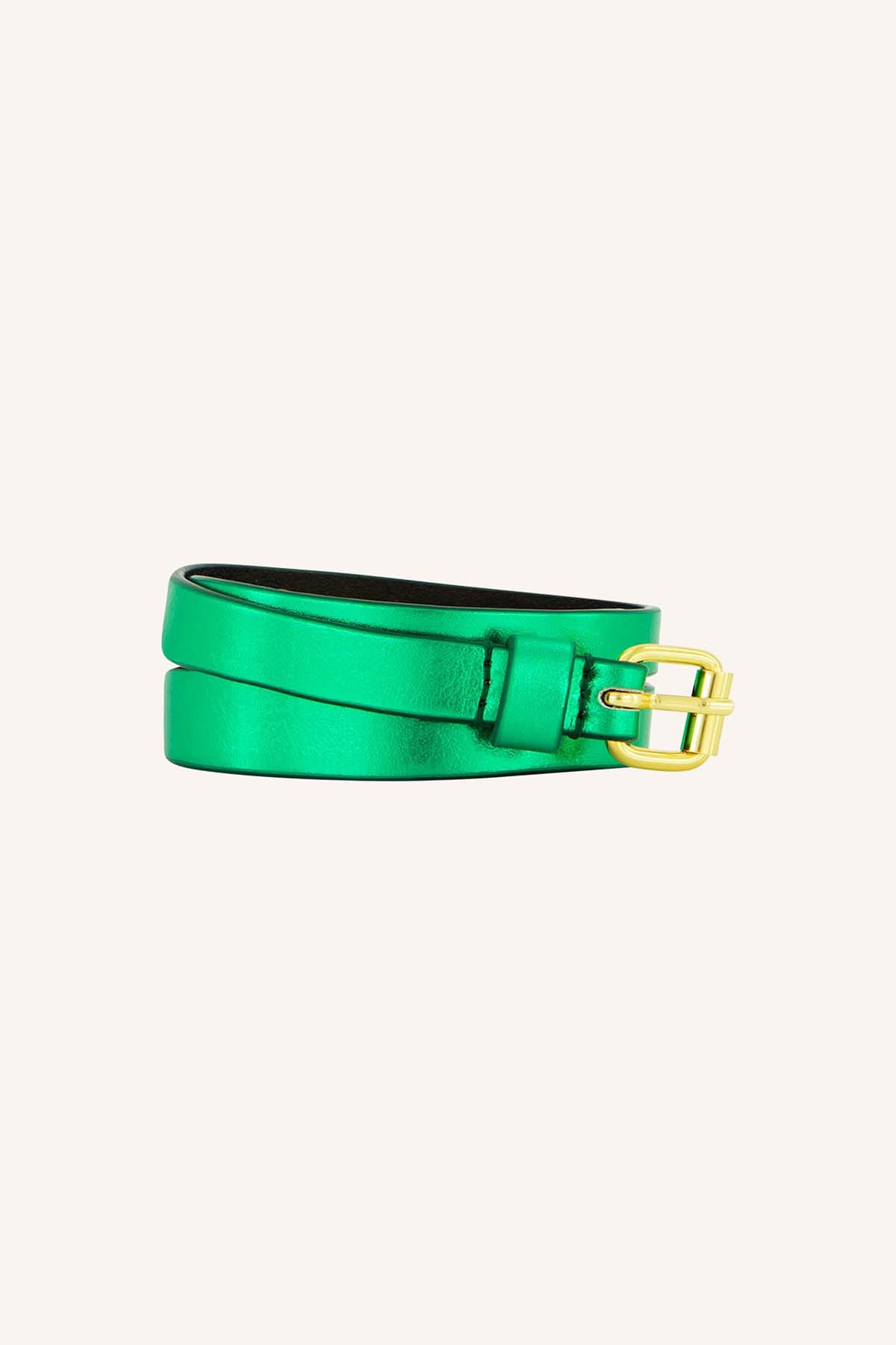 Gürtel Julie Gloss electric green Gürtel By Bar 