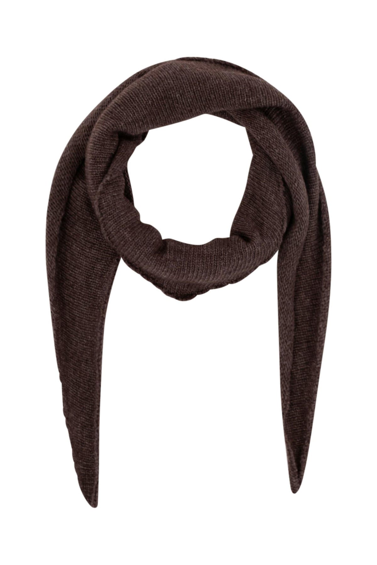 Halstuch Misty Knit Scarf Dark Brown Halstuch Neo Noir 