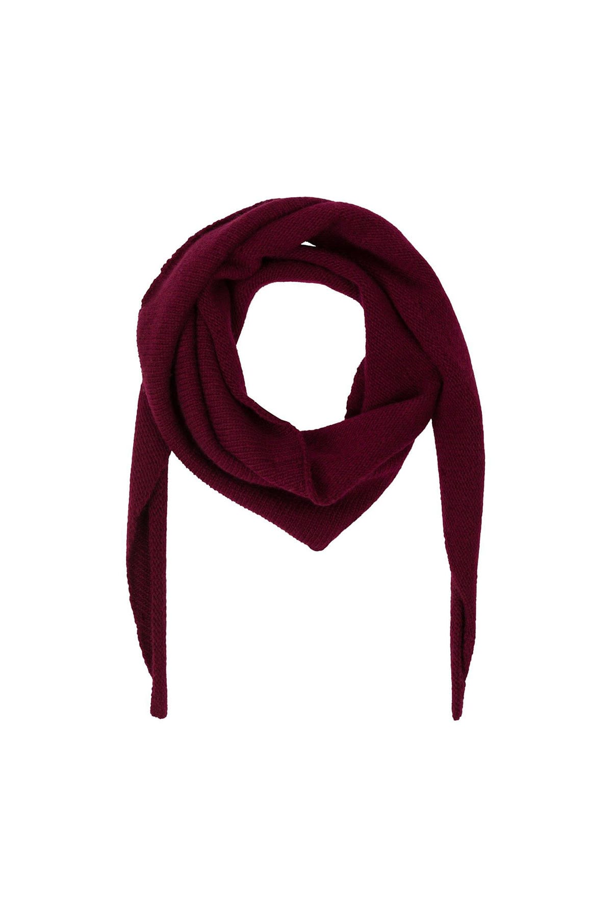 Halstuch Misty Knit Scarf Wine Halstuch Neo Noir 