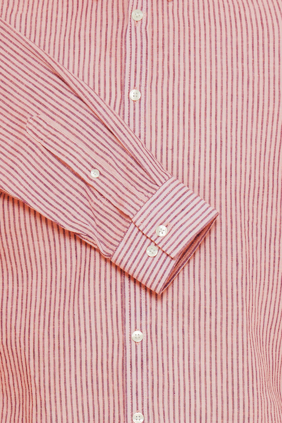 Hemd CFESTRUP LS LINEN MIX SHIRT JESTER RED MELANGE Hemd Casual Friday 