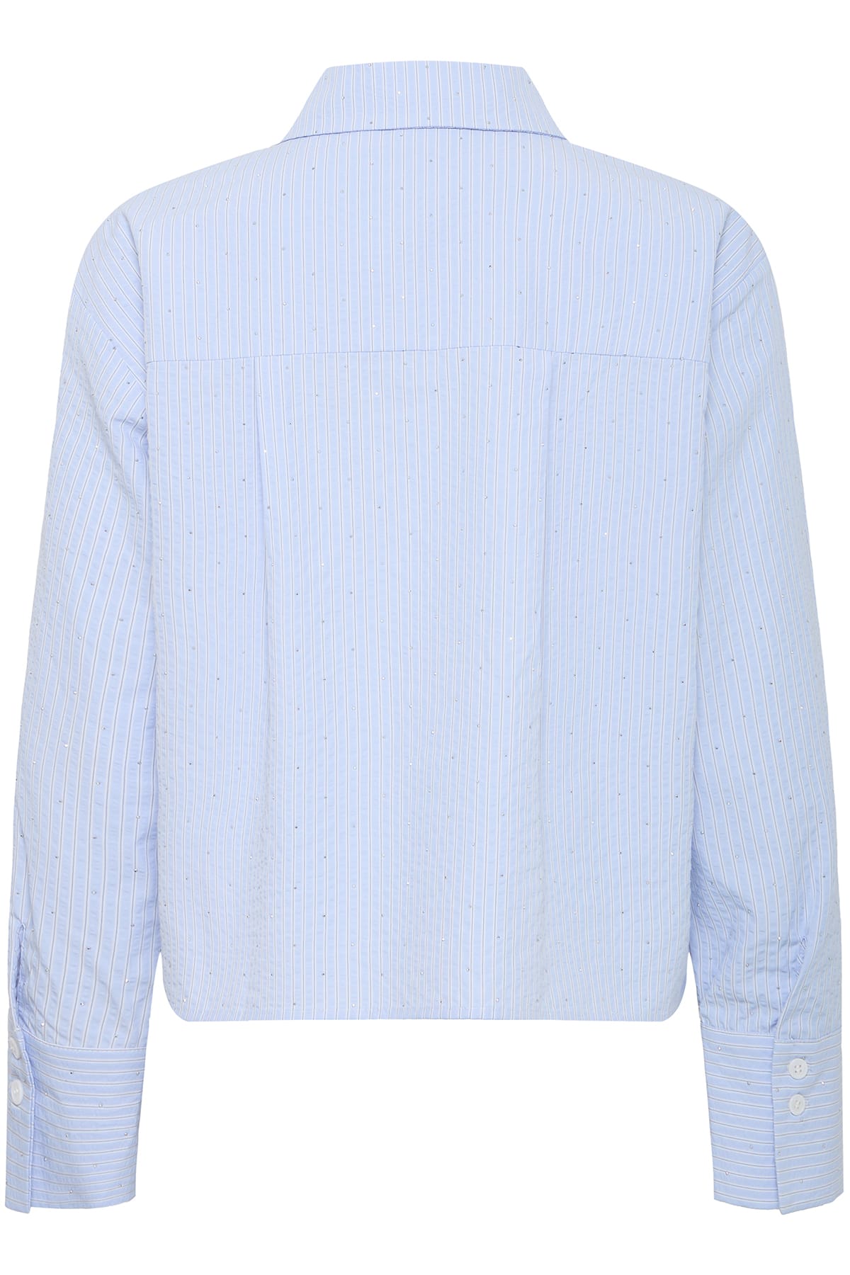 Hemd FRRINA SH 1 HEATHER BLUE STRIPE Hemd Fransa 