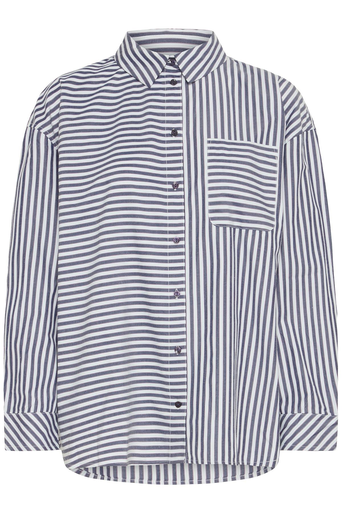 Hemd IHEVINOA SH STRIPE PATTERN Hemd ICHI 